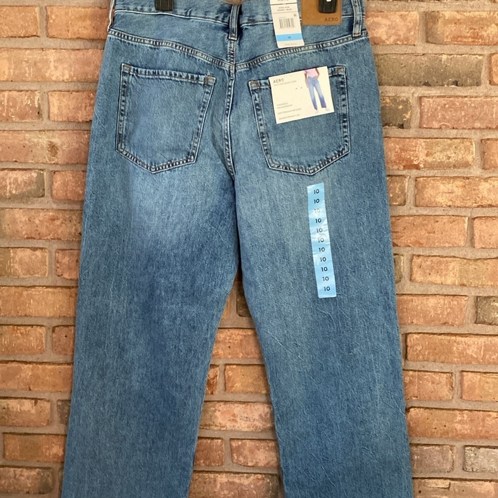 Aeropostale 90’s High Rise Baggy Jeans Size 10 NWT - Picture 7 of 11